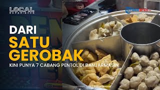 Sosok Husni, Bos Pentol yang Membangun Mimpi dari Jualan Keliling di Banjarmasin