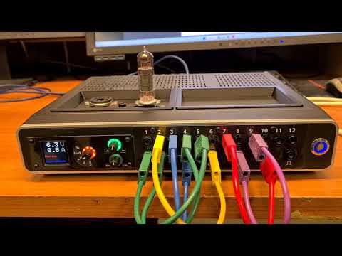 ųTracer (uTracer) tube tester/curve tracer with custom designed heater supply