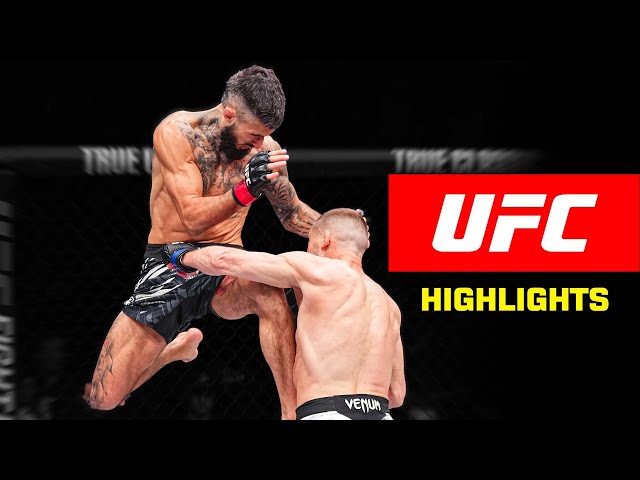 MMAtown blog post image: Every Finish from UFC Vancouver — Allen TKO, Fiorot Blitz, Aoriqileng 21-Second KO | Road to UFC 321