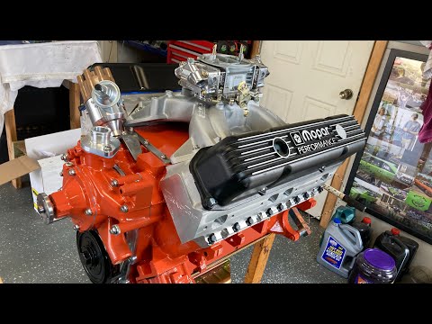 Dyno 440 Engine Build Part 6:Final Steps to the Run Stand! #mopar #engine #bigblock #440 #dyno