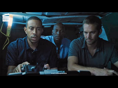 Fast Five: Bombing the Police Station Toilet HD CLIP