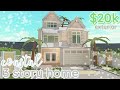Coastal Bloxburg House Build: 2 Story Exterior *WITH VOICE*