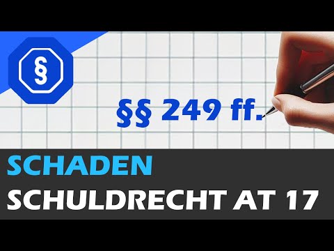 Schaden, §§ 249 BGB - Schuldrecht AT 17
