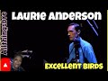 MY FIRST TIME LISTENING TO | LAURIE ANDERSON | EXCELLENT BIRDS