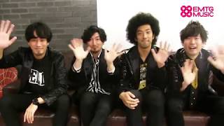 BRADIO「LA PA PARADISE」コメント動画