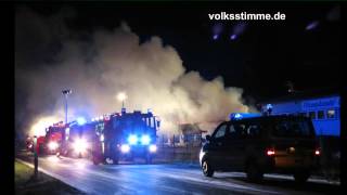 preview picture of video 'Schönhausen: Fleischerei in Flammen'