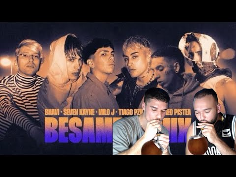 (REACCIÓN) BHAVI, SEVEN KAYNE, MILO J, TIAGO PZK, KHEA, NEO PISTEA - BESAME REMIX