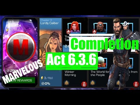 Act 6.3.6 Completion - Marvel Contest of Champions