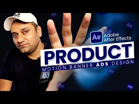 Product Motion Banner Ads Design in After Effects Motion Graphics