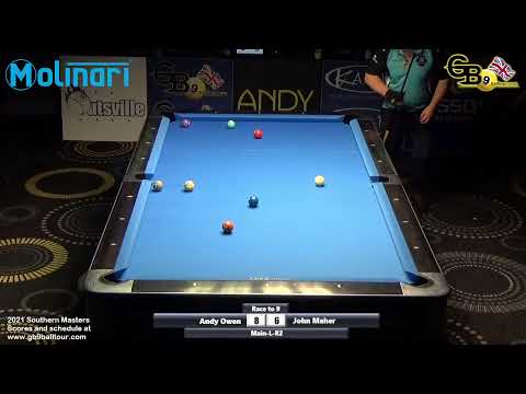 Main Event Losers R2 - Andy Owen vs John Maher