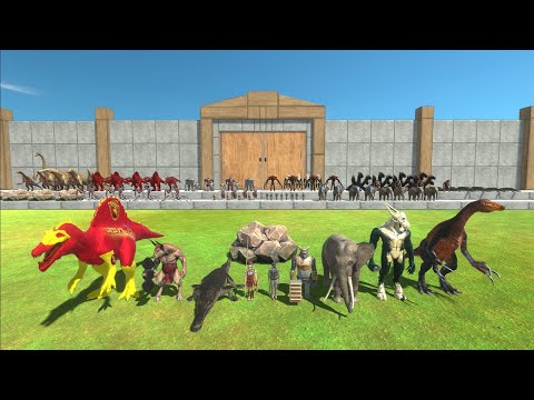 ALL MINI BOSS vs EVERY BOSS WITH MNI BOSS ×4 - Animal Revolt Battle Simulator ARBS