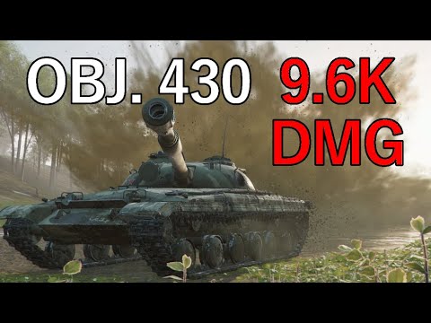Wot Console - 9.6k Damage - Obj. 430 - Thiepval Ridge