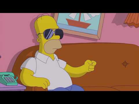 LA-Z RIDER SIMPSONS INTRO COUCH GAG (PUSH IT TO THE LIMIT)