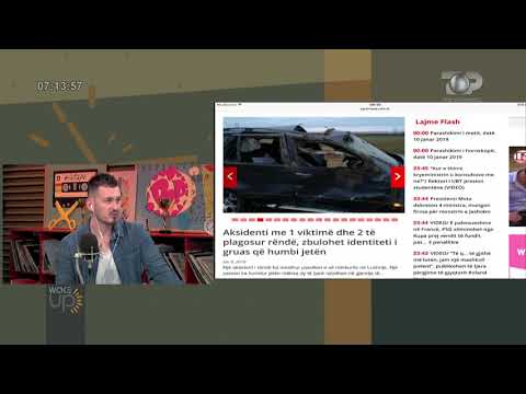 Wake Up, 10 Janar 2019, Pjesa 1 - Top Channel Albania - Entertainment Show