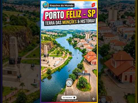 PORTO FELIZ/SP: Onde a história das monções começou! 🚢✨