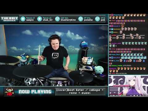 The8BitDrummer // Police Piccadilly - Beat Eater (Calliope, Reine & Suisei cover)