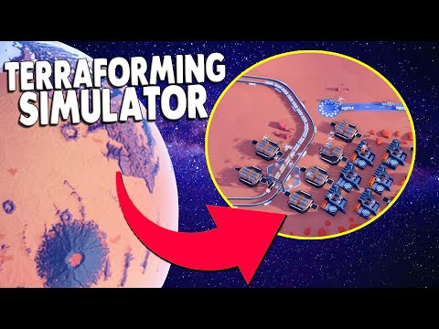 NEW GAME Factorio Inspired Factory & City Builder Let's You Terraform BIG PLANETS | Plan B Terraform