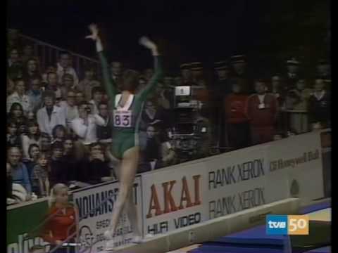 4th EF HUN Eva Ovari BB - 1978 World Gymnastics Championships 19.400