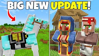 NEW UPDATE For Minecraft Bedrock! New UI, Features, Bug Fixes! Minecraft Bedrock MCPE Xbox PC
