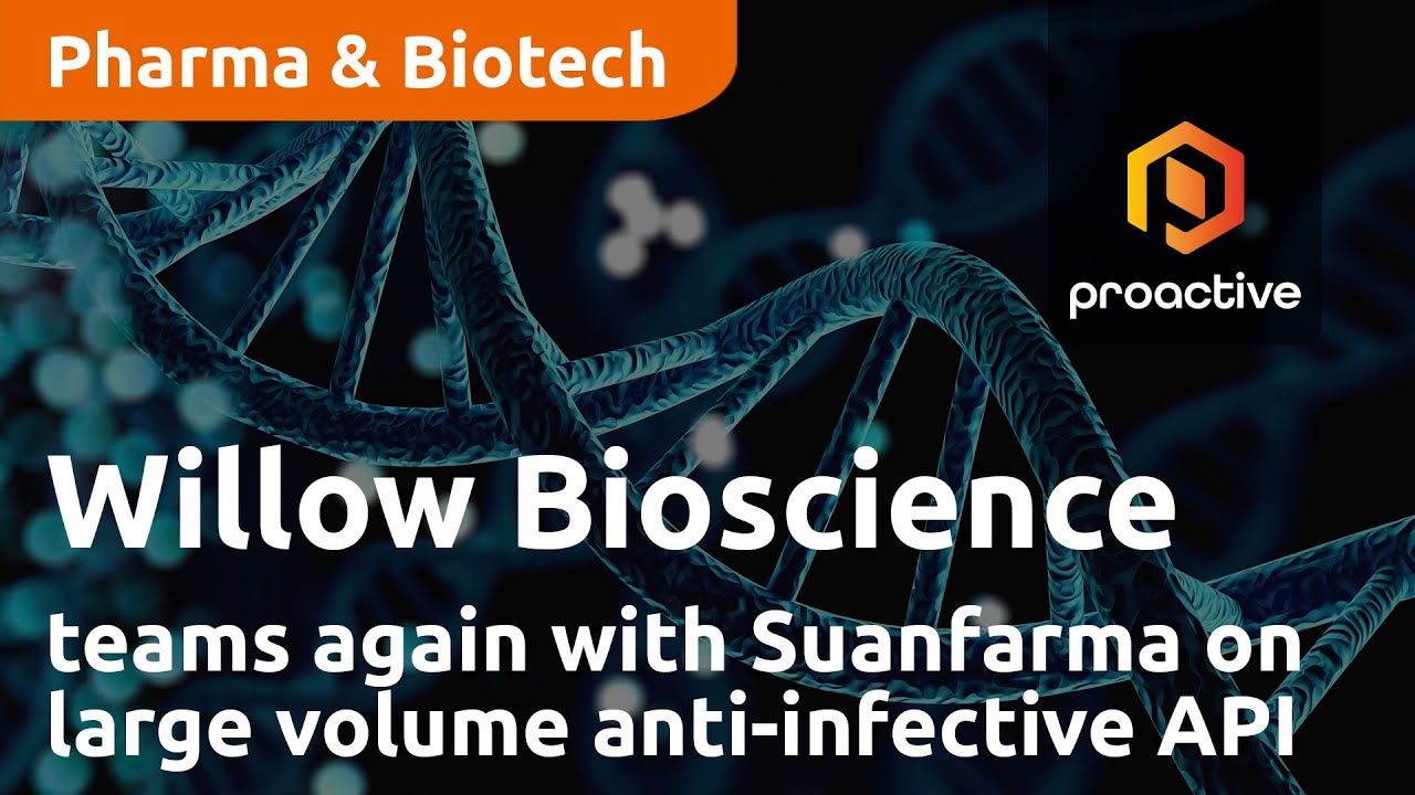 Willow Bioscience teams again with Suanfarma on large volume anti-infective API