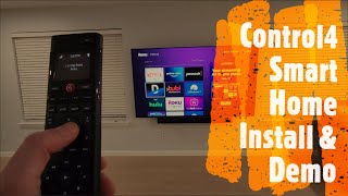 Control4 Smart Home - Sony OLED, Klipsch, Sonos 5.1, Araknis Networking, Ring X Cameras - Frisco, TX