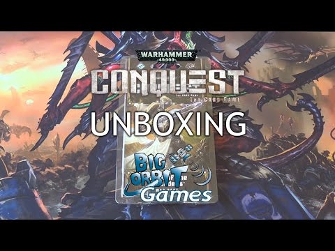 Warhammer 40,000 : Conquest LCG - Wrath of the Crusaders Unboxing