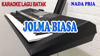 Download lagu JOLMA BIASA [KARAOKE LAGU BATAK] ARGHADO TRIO ll NADA PRIA G=DO mp3