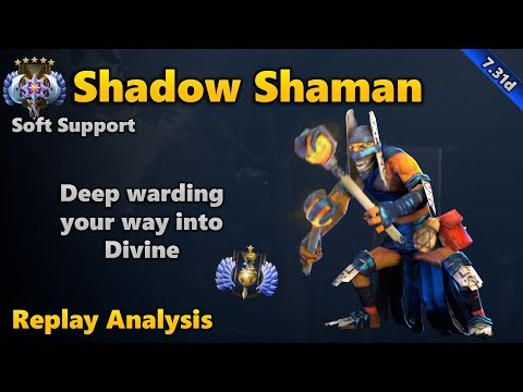 Replay Analysis: Shadow Shaman Soft Support - Ancient/Divine | Dota 2 7.31d
