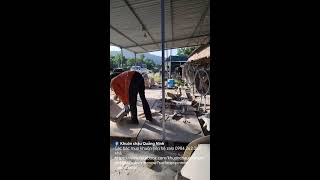 Sáng sớm ở xưởng khuôn chậu quảng ninh