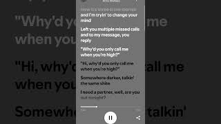 Why'd you only call me when you're high by Arctic Monkeys