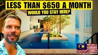 Living in MALAYSIA! 🇲🇾 KUALA LUMPUR Luxury APARTMENT TOUR Under $650pm