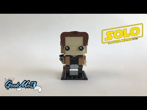 Vidéo LEGO BrickHeadz 41608 : Han Solo