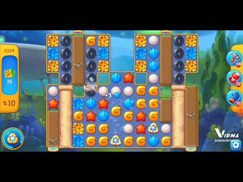 Fishdom. 5324 level no boosters and diamonds