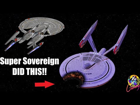 Connie Refit Refit SUFFERS Major DAMAGE - Star Trek Ship Battles - Bridge Commander