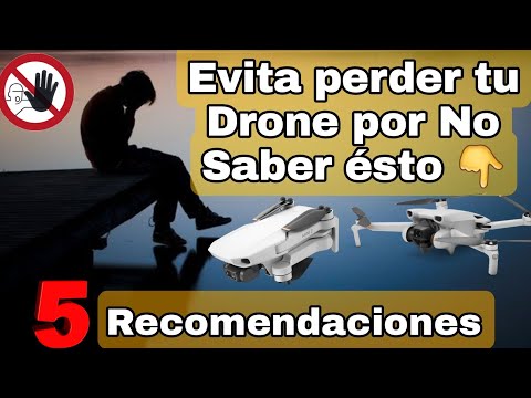 Evita perder tu Drone-Mini-Si no quiere aterrizar-Recomendaciones en Español