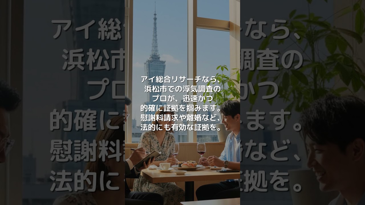 静岡県浜松市の浮気調査ガイド｜費用相場と探偵選びのコツ
