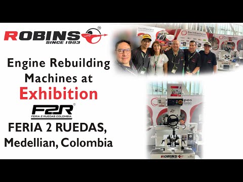 Thumbnail for Robins Engine Rebuilding Machines @ World's Famous Exhibition FERIA 2 RUEDAS, Medellian, Colombia by Colombia