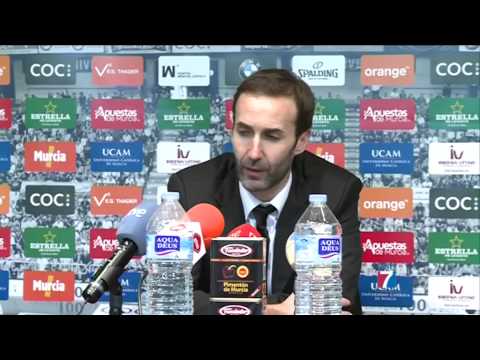 Sito Alonso, molesto por el trato recibido en Murcia