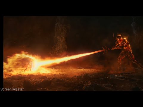 Thor vs Surtur // Muspelheim Battle | Thor: Ragnarok [IMAX HD]