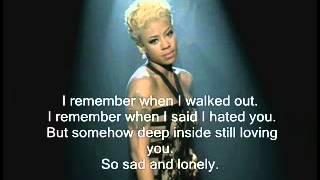 Keyshia Cole - I Remember (With Lyrics)