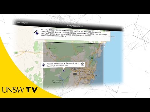 Smartphone app fights bushfires