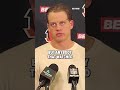 Joe Burrow seems calm after Week 1 loss ? #shorts
