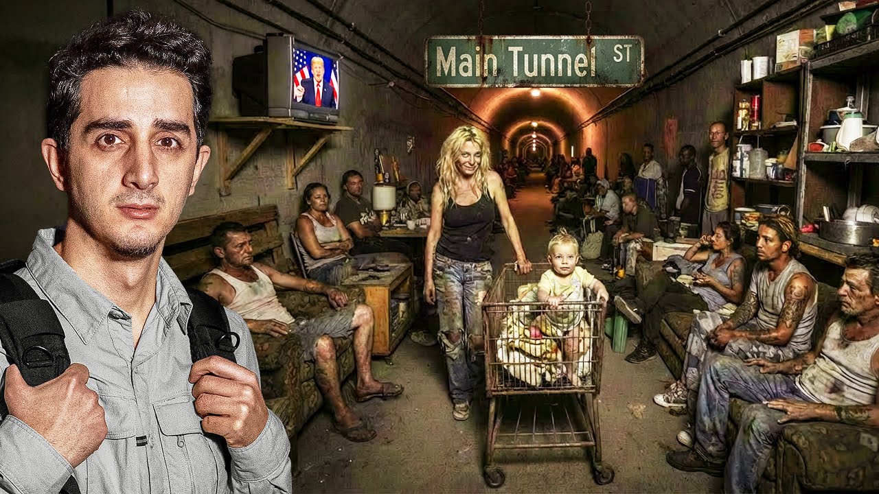Visiting the World's Largest Underground Community: "Tunnel People" of Las Vegas