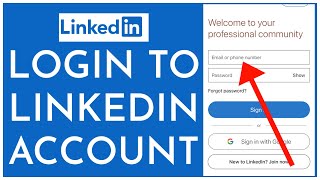 LinkedIn Login: How to Login Sign In LinkedIn Account 2023