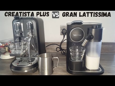 Gran Lattissima Vs Creatista Plus |  Which is Better? | Nespresso Coffee Machine Reviews and Demo