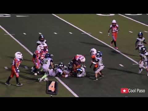 8U Football Game Highlight: #17 Angel Cummings SE T-Birds