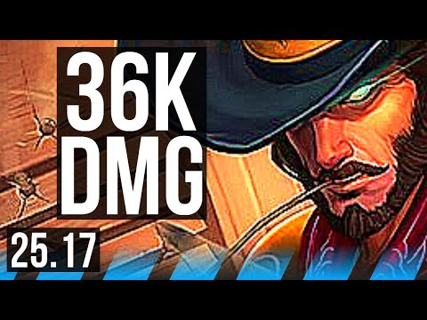 TWISTED FATE vs PYKE (MID) | 36k DMG, 11/4/12 | KR Master | 25.17