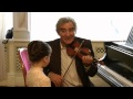 Михаил Казиник - скрипичный мастер-класс - Рига, 2010 