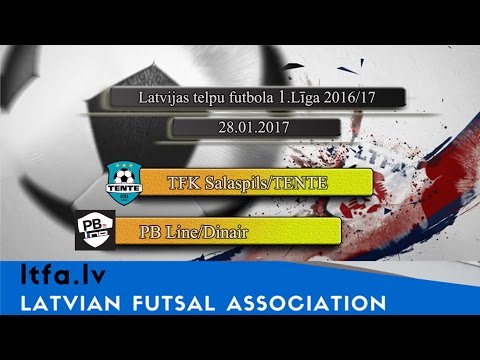 TFK Salaspils/TENTE - PB Line/Dinair [LTFA 1.LĪGA 2016/17 [Highlights]