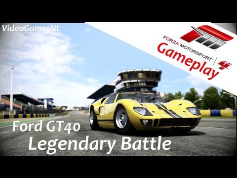 Forza Motorsport 4 | Legendary Battle Achievement Guide - Ford GT40 MKII Gameplay [Xbox 360] [HD]